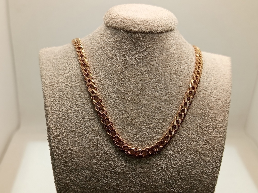 ЦЛР2585 ЦЕПЬ ПОЛНОВЕСНАЯ Ромб двойной (Au 585)