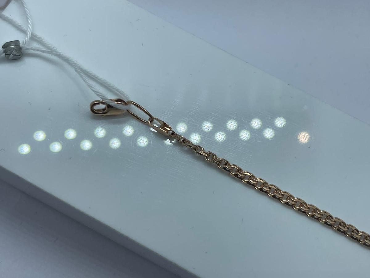 БЛБ585 БРАСЛЕТ ПОЛНОВЕСНЫЙ Бисмарк (Au 585)