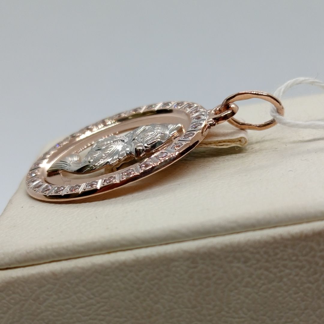 ПОДВЕСКА ЗНАК ЗОДИАКА РЫБЫ Au 585