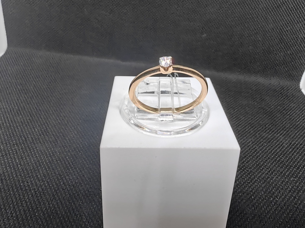 КОЛЬЦО С КАМНЕМ (Au 585)