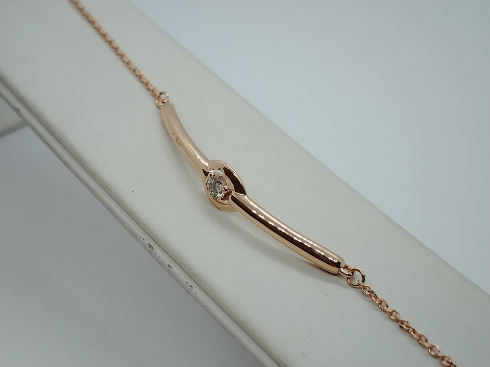 БРАСЛЕТ БРИЛЛИАНТ Au 585