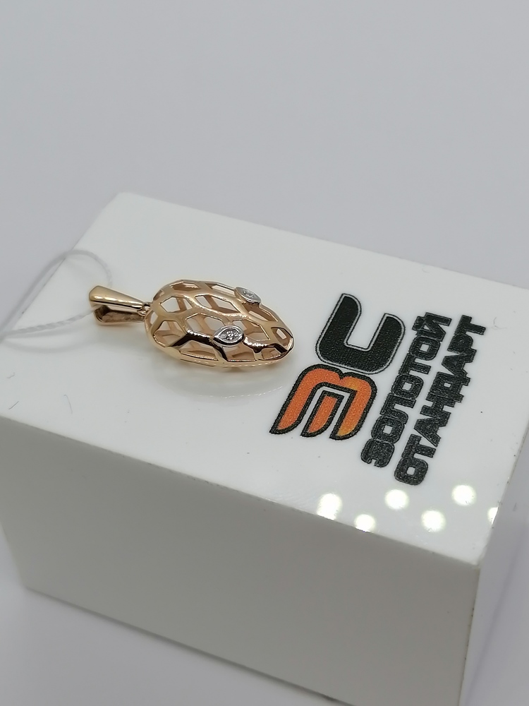 ПОДВЕСКА С КАМНЯМИ (Au 585)