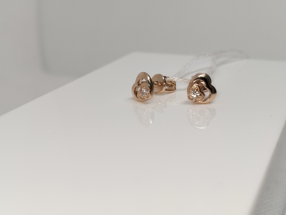 СЕРЬГИ ПУСЕТЫ (Au 585)