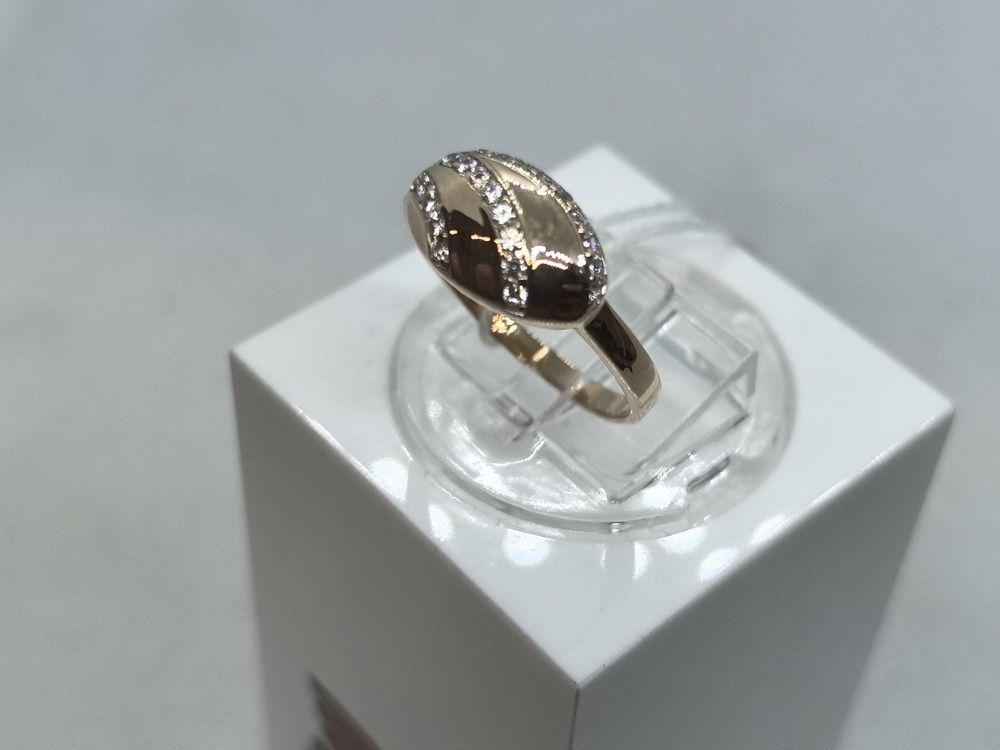 КОЛКМИ585 КОЛЬЦО С КАМНЯМИ (Au 585)