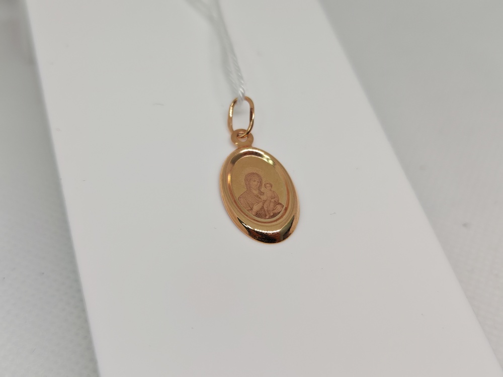 ПОДИБК585 ПОДВЕСКА ИКОНА БЕЗ КАМНЯ (Au 585)