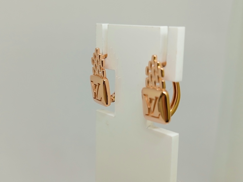 СЕРЬГИ БЕЗ КАМНЯ (Au 585)