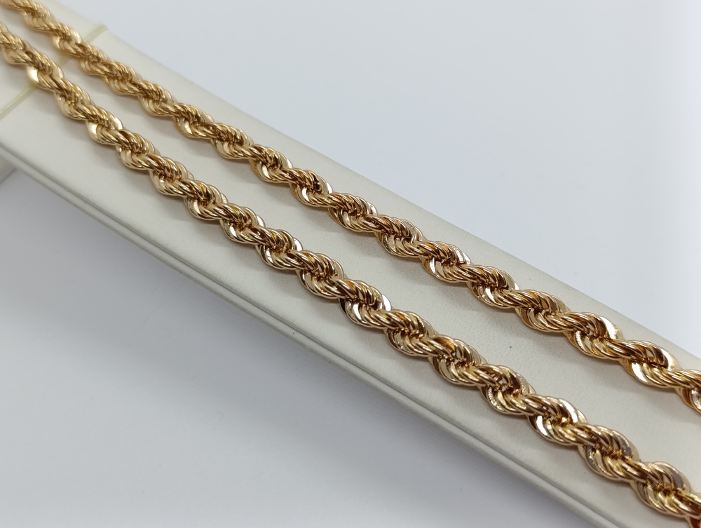 ЦЕПЬ ПОЛНОВЕСНАЯ Веревка (Au 585)