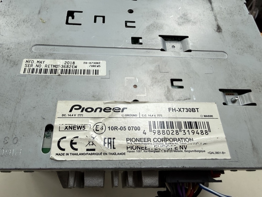 Автомагнитола Pioneer FH-X730BT