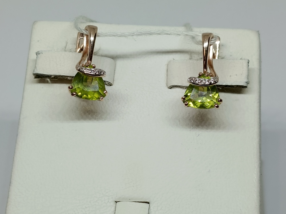 СКМИ585 СЕРЬГИ С КАМНЯМИ (Au 585) СКМИ585 СЕРЬГИ С КАМНЯМИ (Au 585)