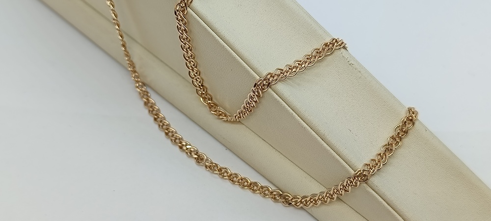 8060155П-45 ЦЕПЬ ПУСТОТЕЛАЯ Нона (Au 585)