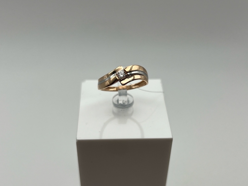 КОЛЬЦО С КАМНЕМ (Au 585)