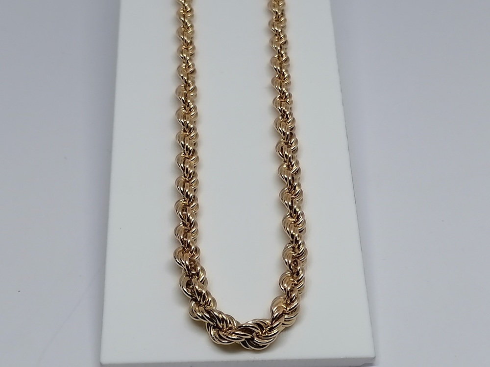 ЦЕПЬ ПОЛНОВЕСНАЯ Веревка (Au 585)