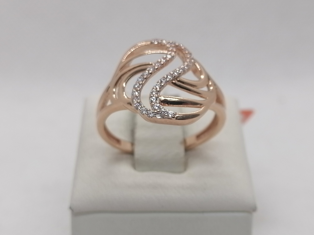 КОЛКМИ585 КОЛЬЦО С КАМНЯМИ (Au 585) КОЛКМИ585 КОЛЬЦО С КАМНЯМИ (Au 585)