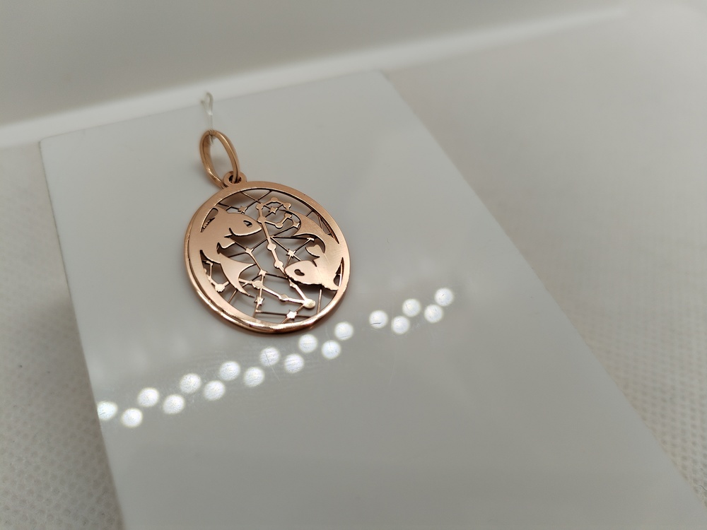 ПОДВЕСКА ЗНАК ЗОДИАКА без камня (Au 585)