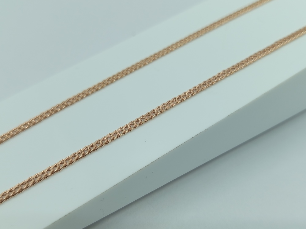 ЦЕПЬ ПУСТОТЕЛАЯ Ромб двойной (Au 585)