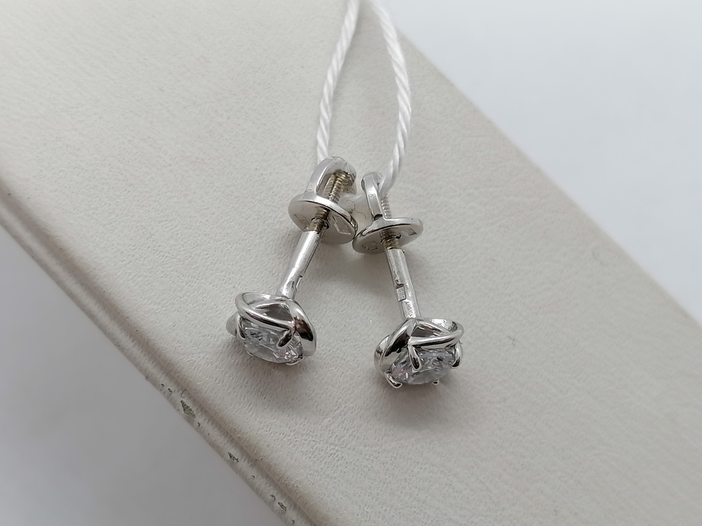 СПУС585 СЕРЬГИ ПУСЕТЫ (Au 585) СПУС585 СЕРЬГИ ПУСЕТЫ (Au 585)