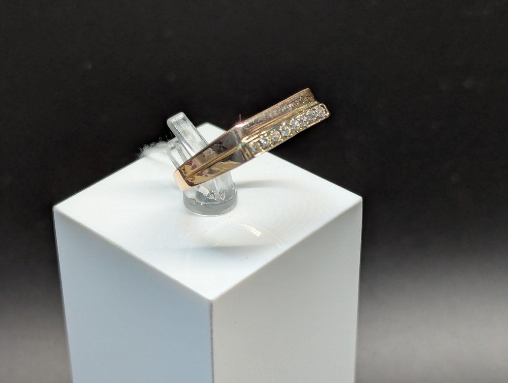 ПЕЧКМИ585 ПЕЧАТКА С КАМНЯМИ (Au 585)