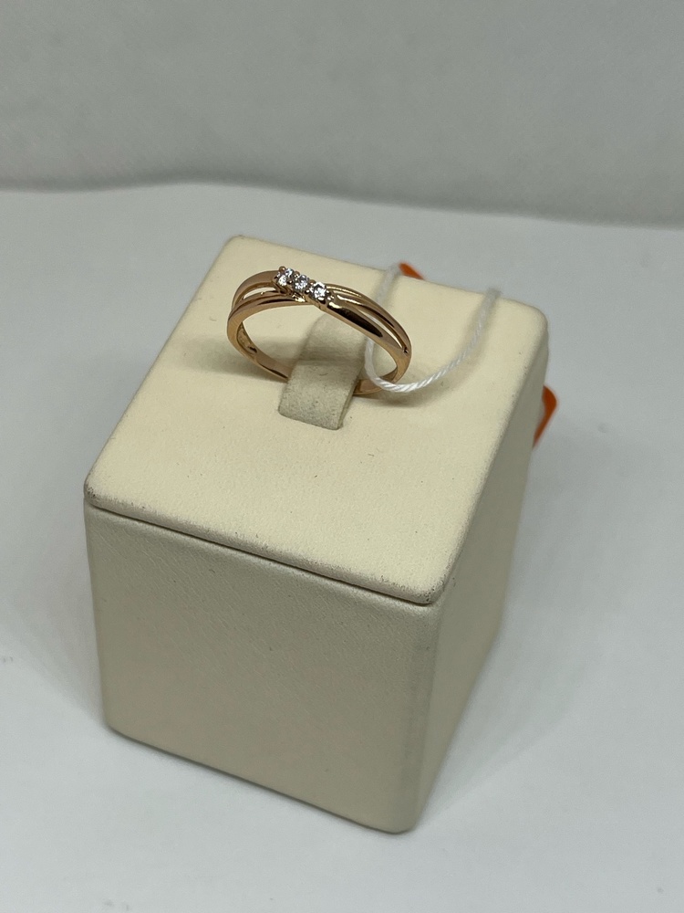 КОЛКМИ585 КОЛЬЦО С КАМНЯМИ (Au 585)