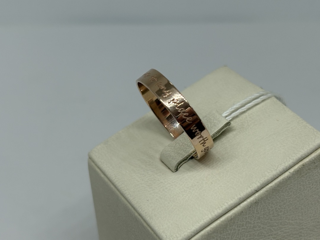 КОЛЬЦО БЕЗ КАМНЯ (Au 585)