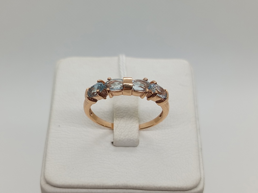 КОЛКМИ585 КОЛЬЦО С КАМНЯМИ (Au 585)