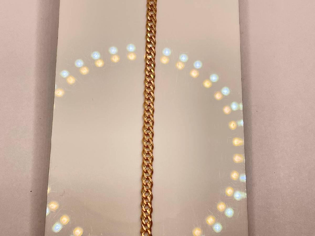 БРАСЛЕТ ПОЛНОВЕСНЫЙ Ромб двойной Au 585