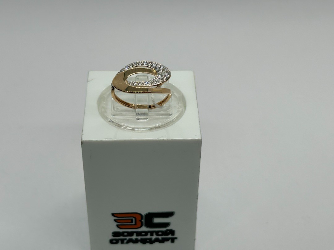 КОЛКМИ585 КОЛЬЦО С КАМНЯМИ (Au 585)