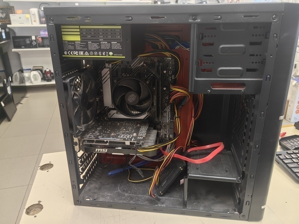 Системный блок Noname; Core i3-10110U, GeForce GTX 1650, 16 Гб, 240 Гб, Нет