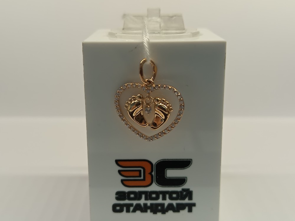 ПОДКМИ585 ПОДВЕСКА С КАМНЯМИ (Au 585)