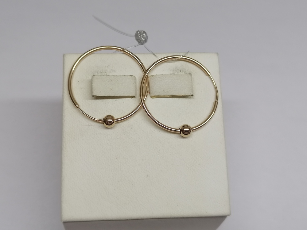 СЕРЬГИ КОНГО (Au 585)