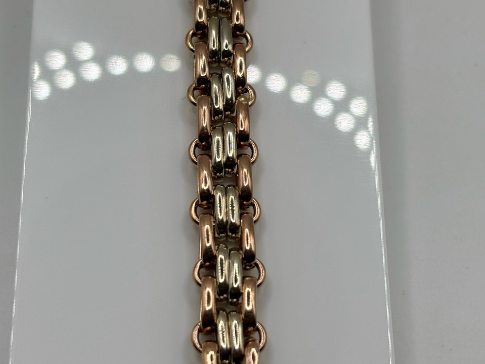 БРАСЛЕТ ПУСТОТЕЛЫЙ Фантазия Au 585