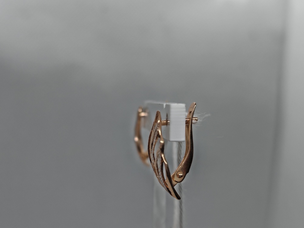 СБКМ585 СЕРЬГИ БЕЗ КАМНЯ (Au 585) СБКМ585 СЕРЬГИ БЕЗ КАМНЯ (Au 585)