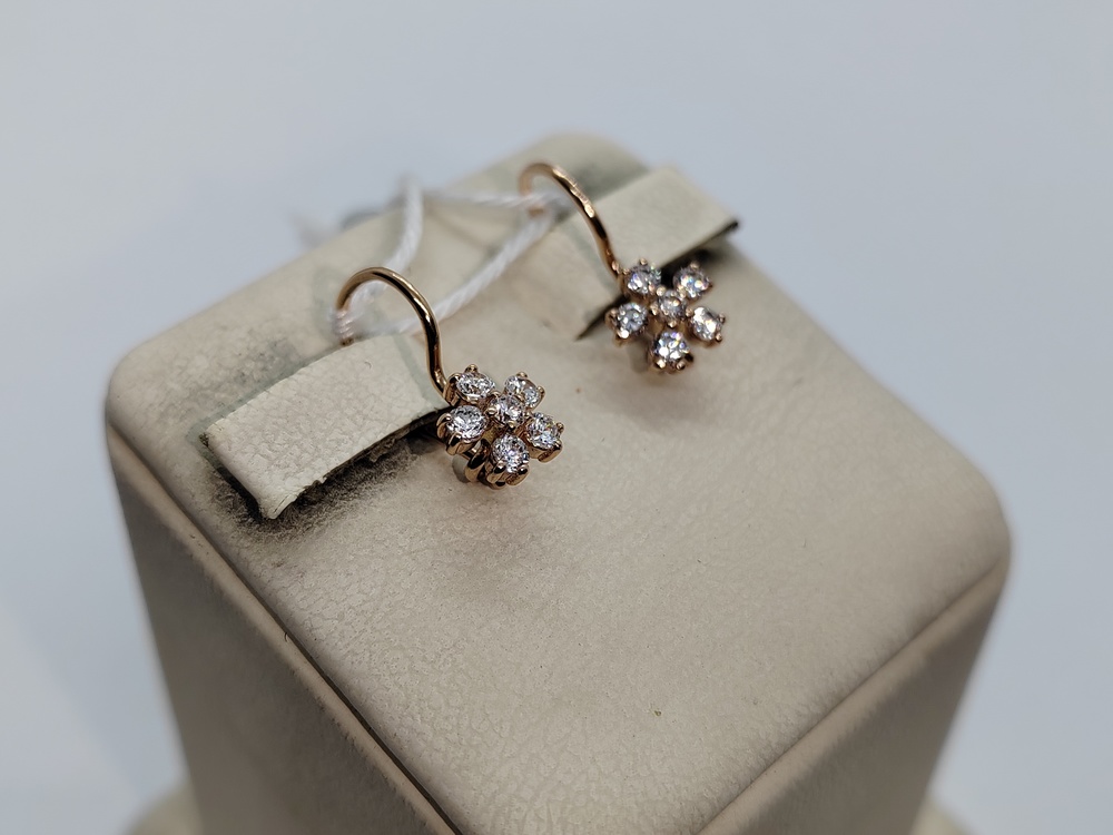 СКМИ585 СЕРЬГИ С КАМНЯМИ (Au 585) СКМИ585 СЕРЬГИ С КАМНЯМИ (Au 585)