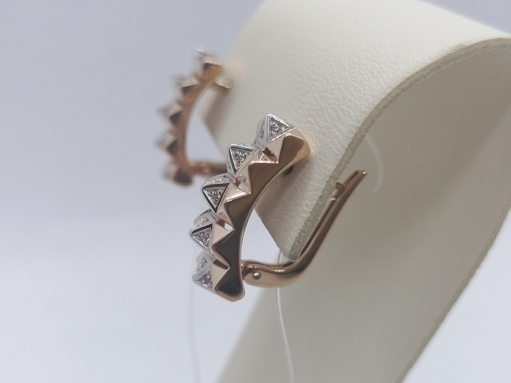 СЕРЬГИ С КАМНЯМИ (Au 585)