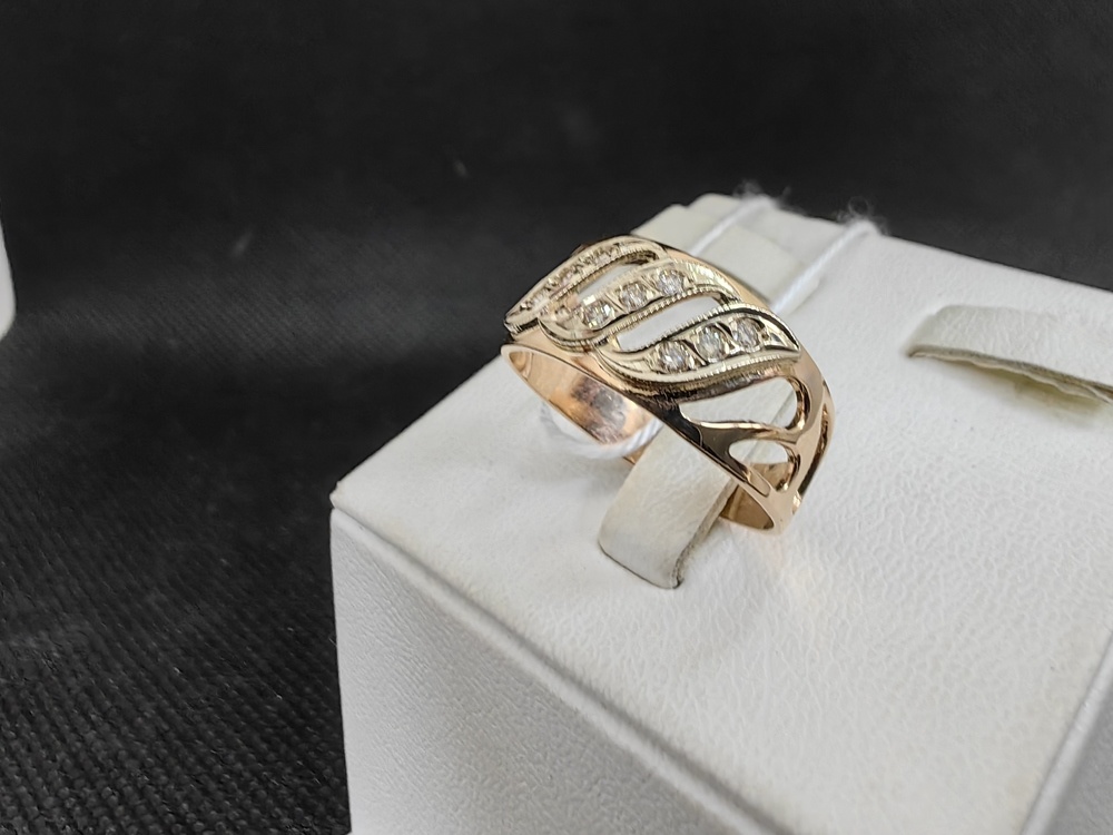 КОЛЬЦО БРИЛЛИАНТ Au 585