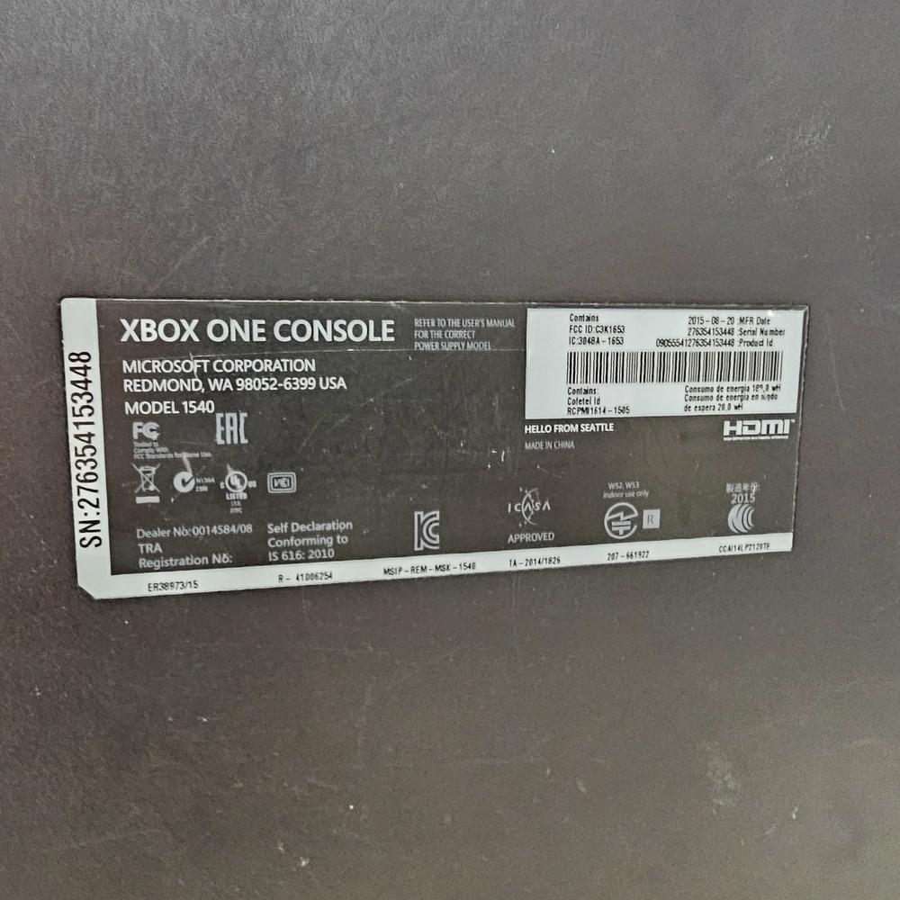 Игровая приставка Xbox One 1 Tb