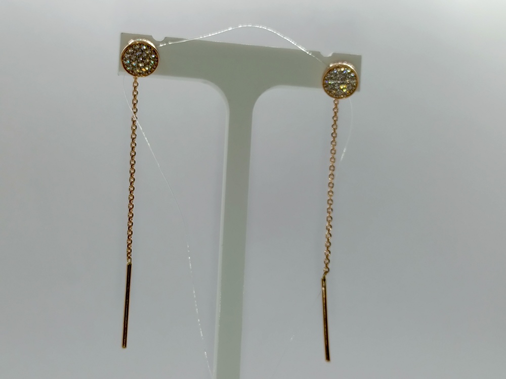 СЕРЬГИ ПРОДЕВКИ (Au 585)