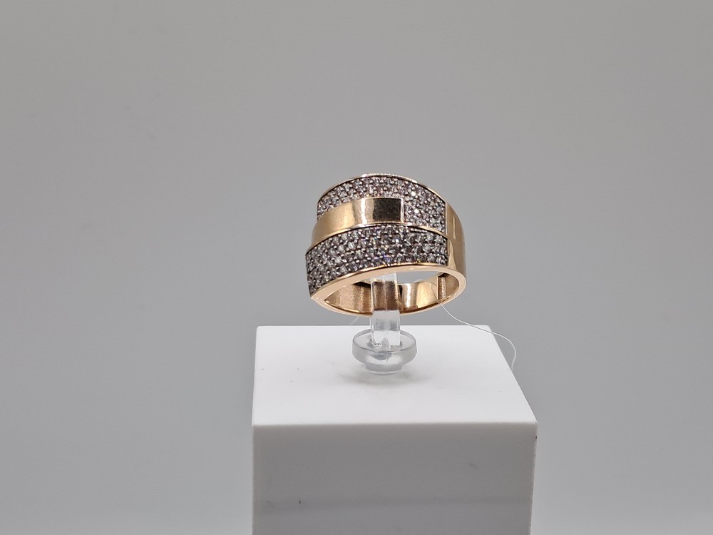 902-00311-10-00-20-00 КОЛЬЦО С КАМНЯМИ (Au 585)