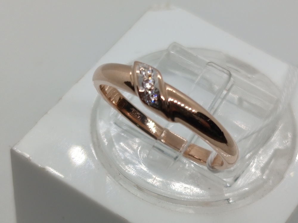 КОЛКМИ585 КОЛЬЦО С КАМНЯМИ (Au 585)