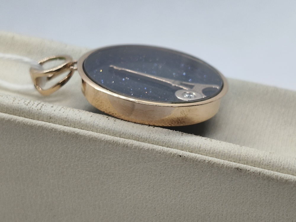 ПОДВЕСКА С КАМНЯМИ (Au 585)