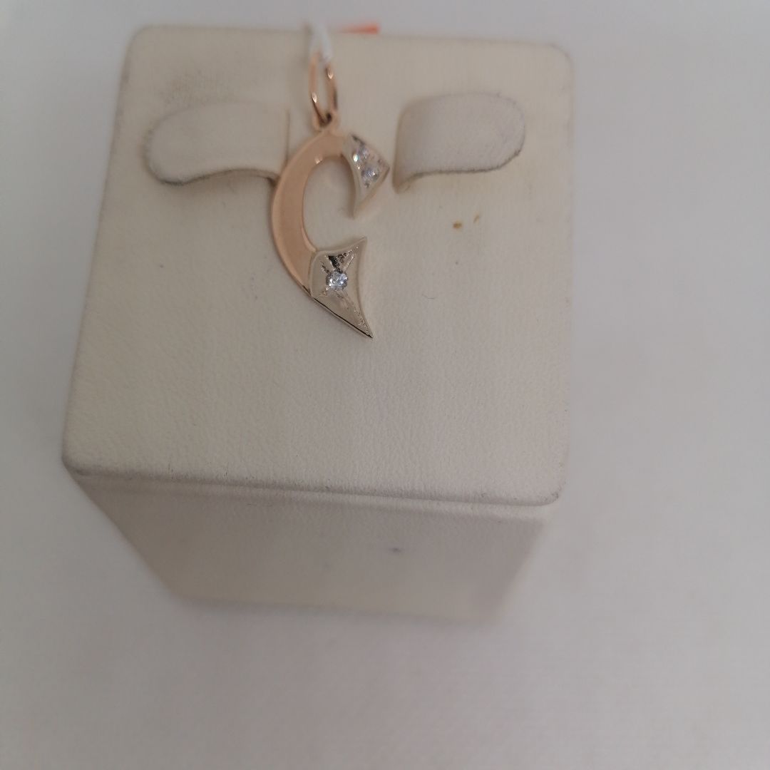 ПОДВЕСКА С КАМНЯМИ (Au 585)