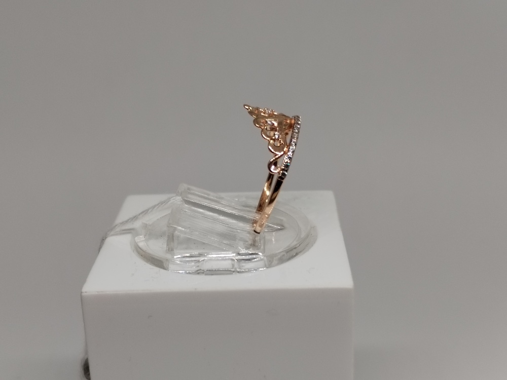 КОЛКМИ585 КОЛЬЦО С КАМНЯМИ (Au 585)