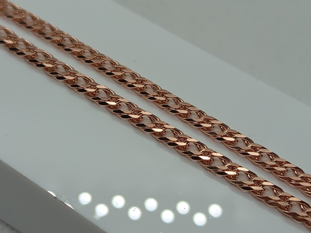 ЦЛР2585 ЦЕПЬ ПОЛНОВЕСНАЯ Ромб двойной (Au 585)