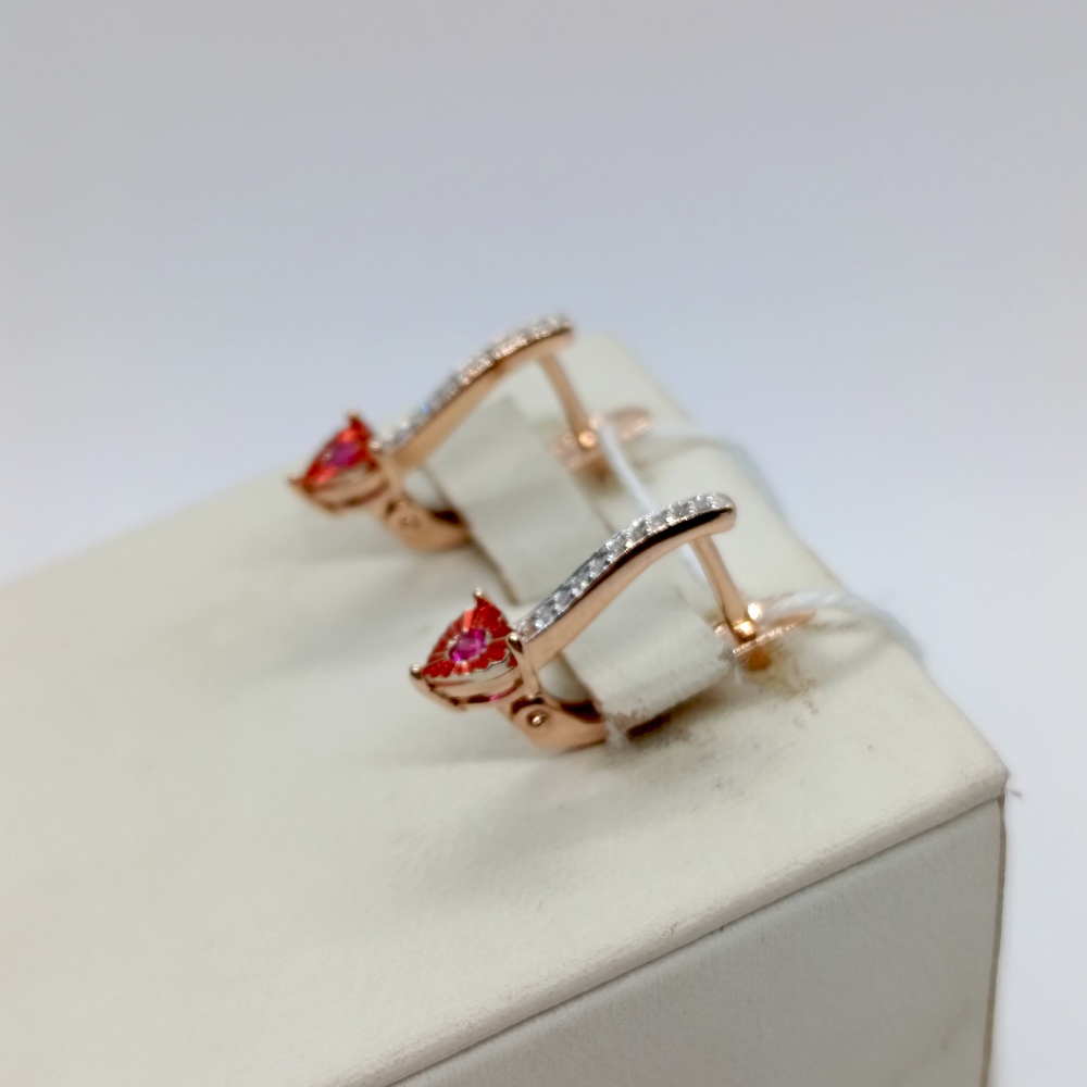 СЕРЬГИ БРИЛЛИАНТ (Au 585)