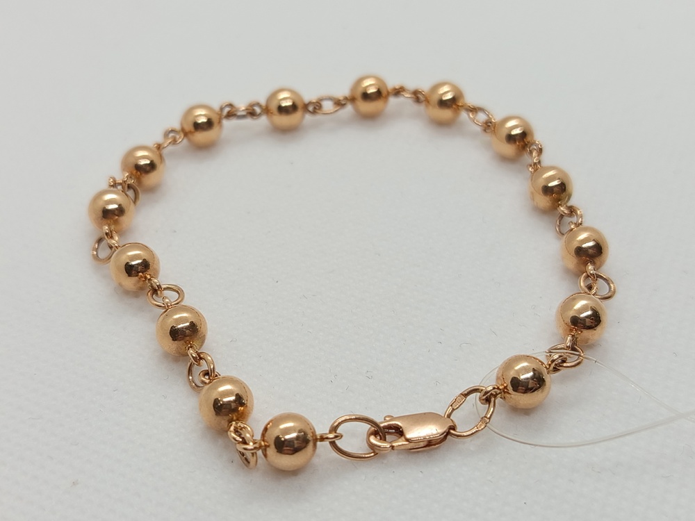 БРАСЛЕТ ПОЛНОВЕСНЫЙ Фантазия (Au 585)