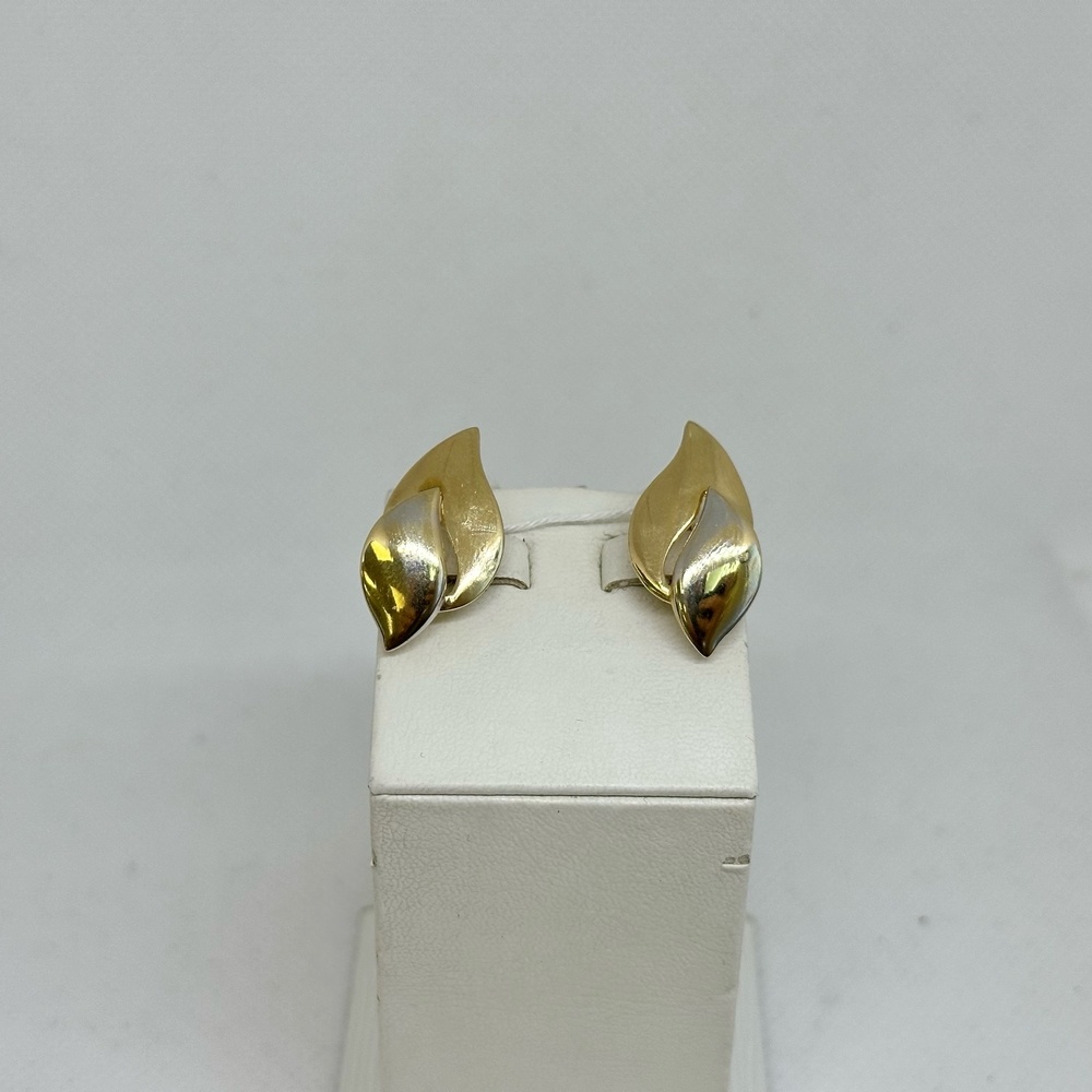 СБКМ585 СЕРЬГИ БЕЗ КАМНЯ (Au 585)