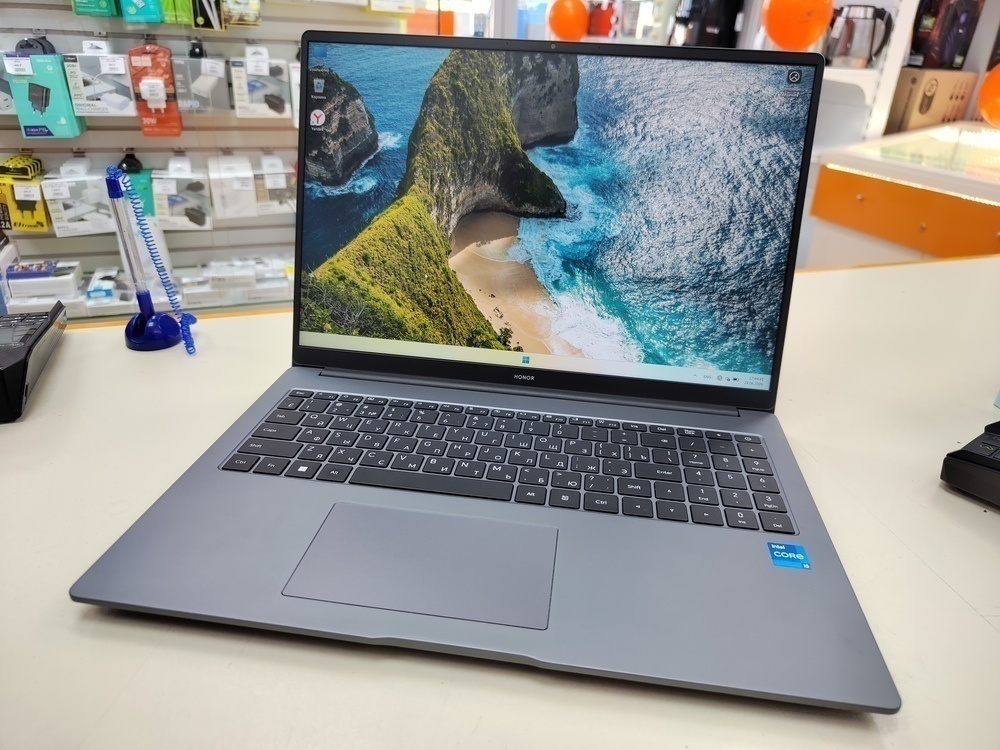 Ноутбук Honor .; Core I5-12450H, Intel UHD Graphics, 8 Гб, 256 Гб, Нет