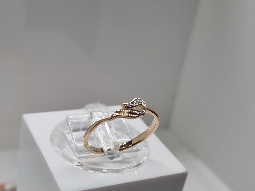 КОЛЬЦО С КАМНЕМ (Au 585)