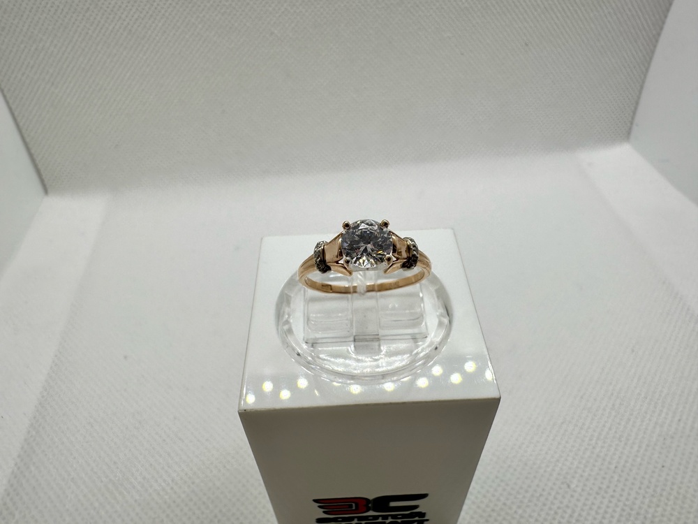 КОЛКМИ585 КОЛЬЦО С КАМНЯМИ (Au 585)