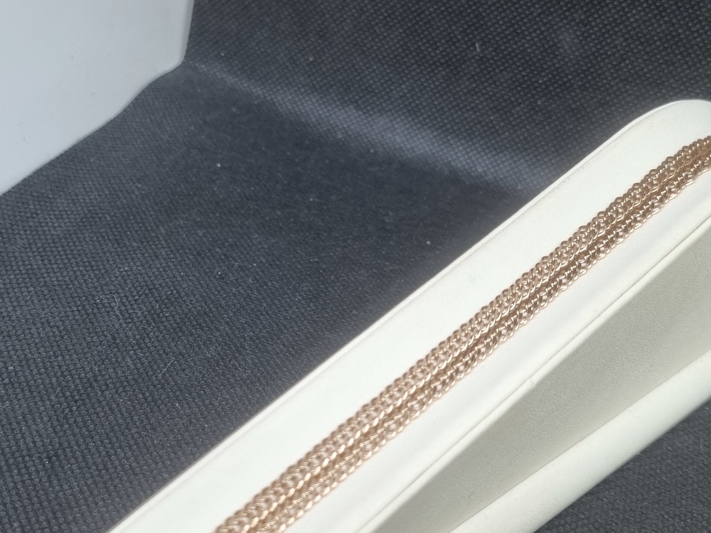 ЦЛР3585 ЦЕПЬ ПОЛНОВЕСНАЯ Ромб тройной (Au 585)