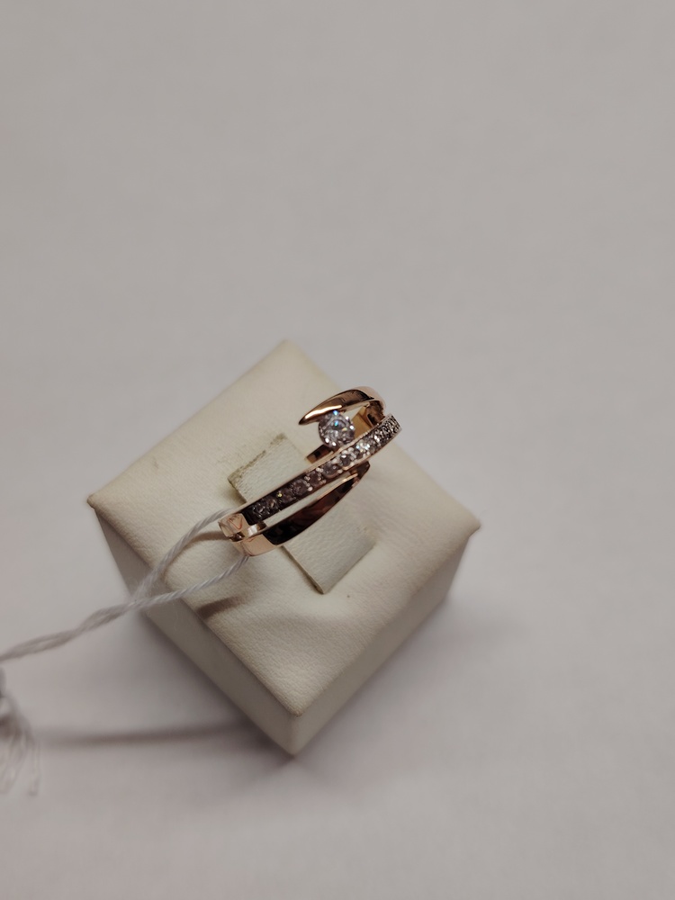 КОЛКМИ585 КОЛЬЦО С КАМНЯМИ (Au 585) КОЛКМИ585 КОЛЬЦО С КАМНЯМИ (Au 585)